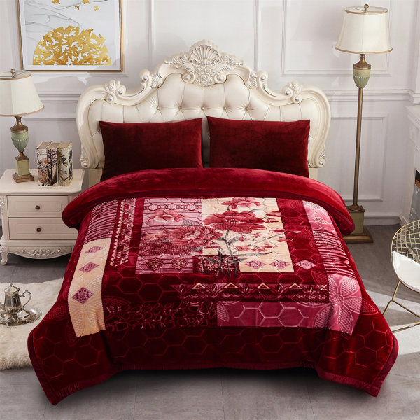 Heavy double best sale bed blanket